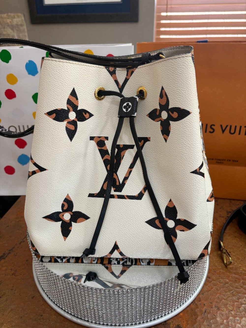 Louis Vuitton Limited Edition Ivorie Jungle Canvas Neonoe